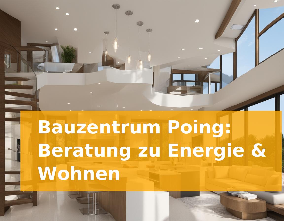 Bauzentrum Poing: Beratung zu Energie & Wohnen
