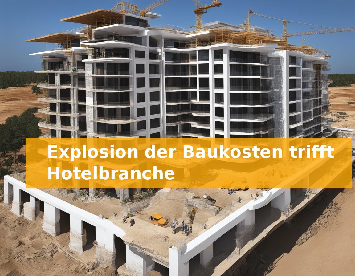 Explosion der Baukosten trifft Hotelbranche