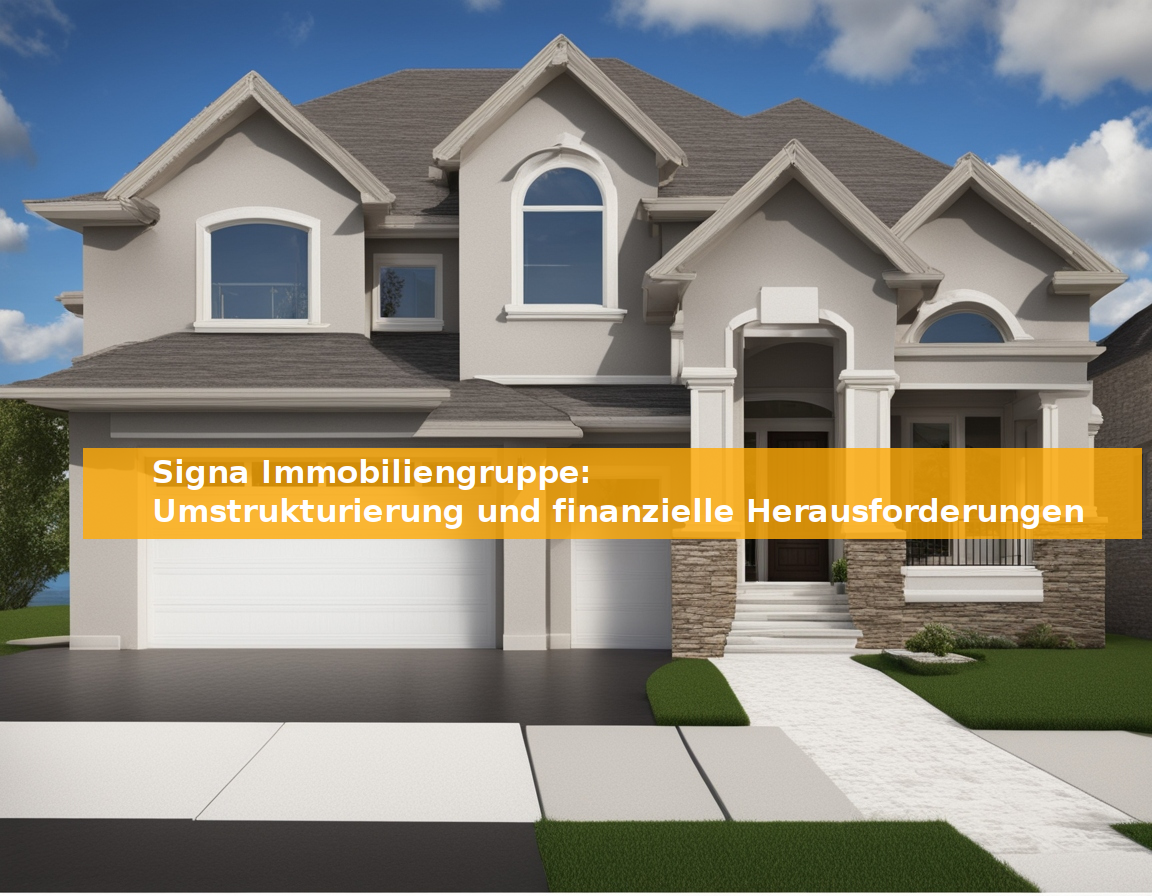 Signa Immobiliengruppe: Umstrukturierung und finanzielle Herausforderungen