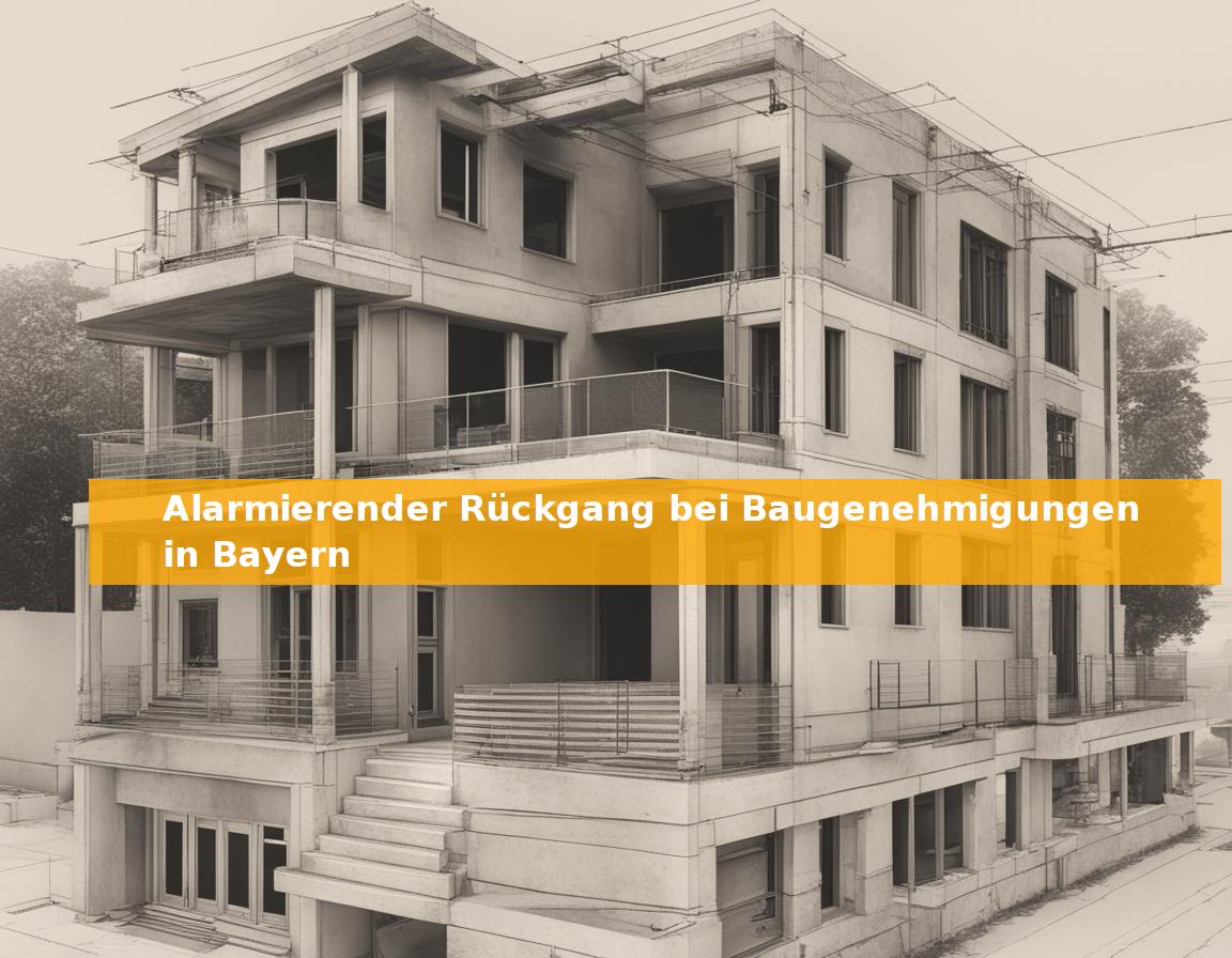 Alarmierender Rückgang bei Baugenehmigungen in Bayern