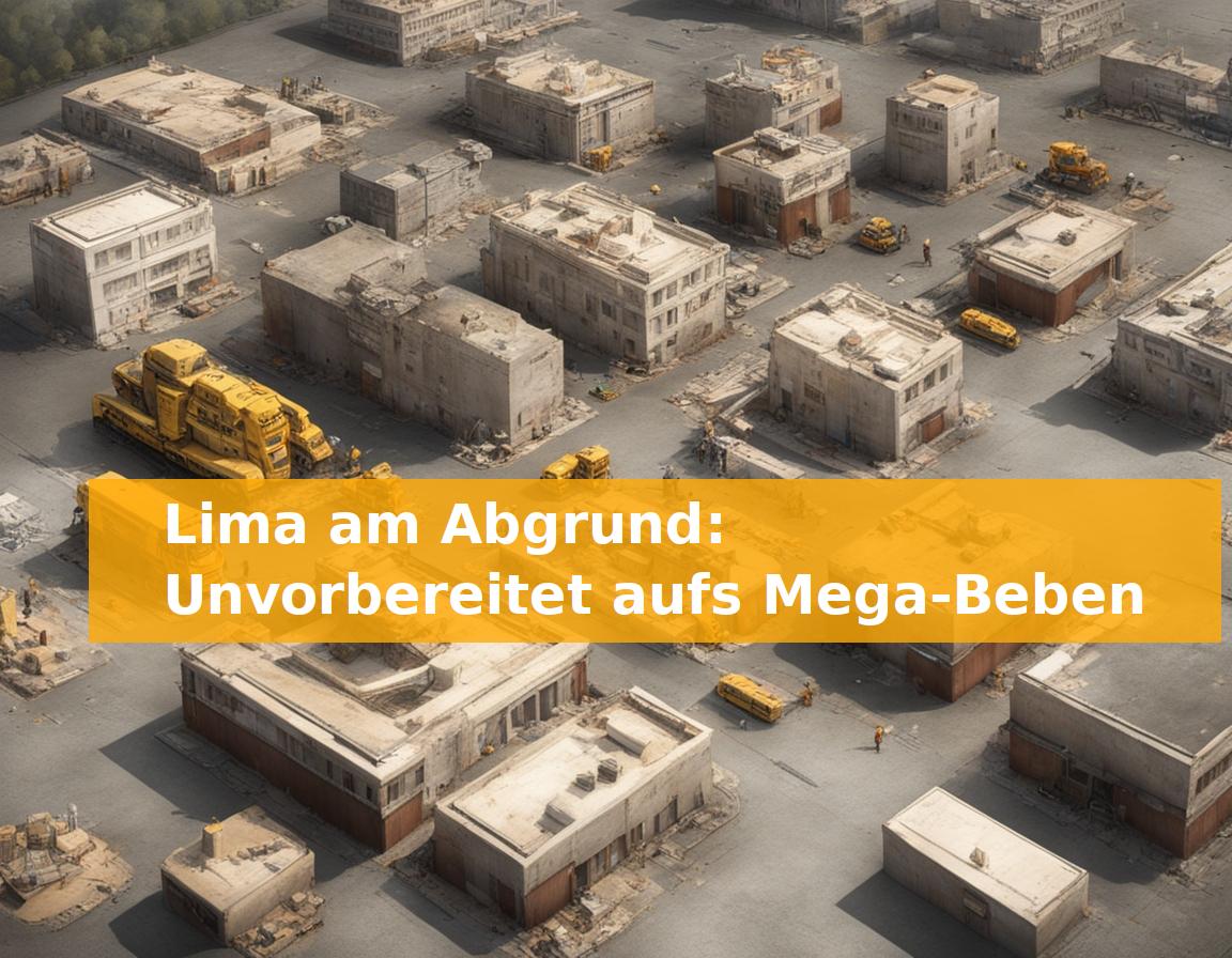 Lima am Abgrund: Unvorbereitet aufs Mega-Beben