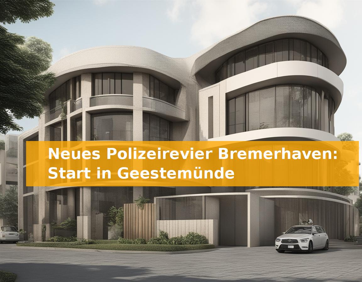 Neues Polizeirevier Bremerhaven: Start in Geestemünde