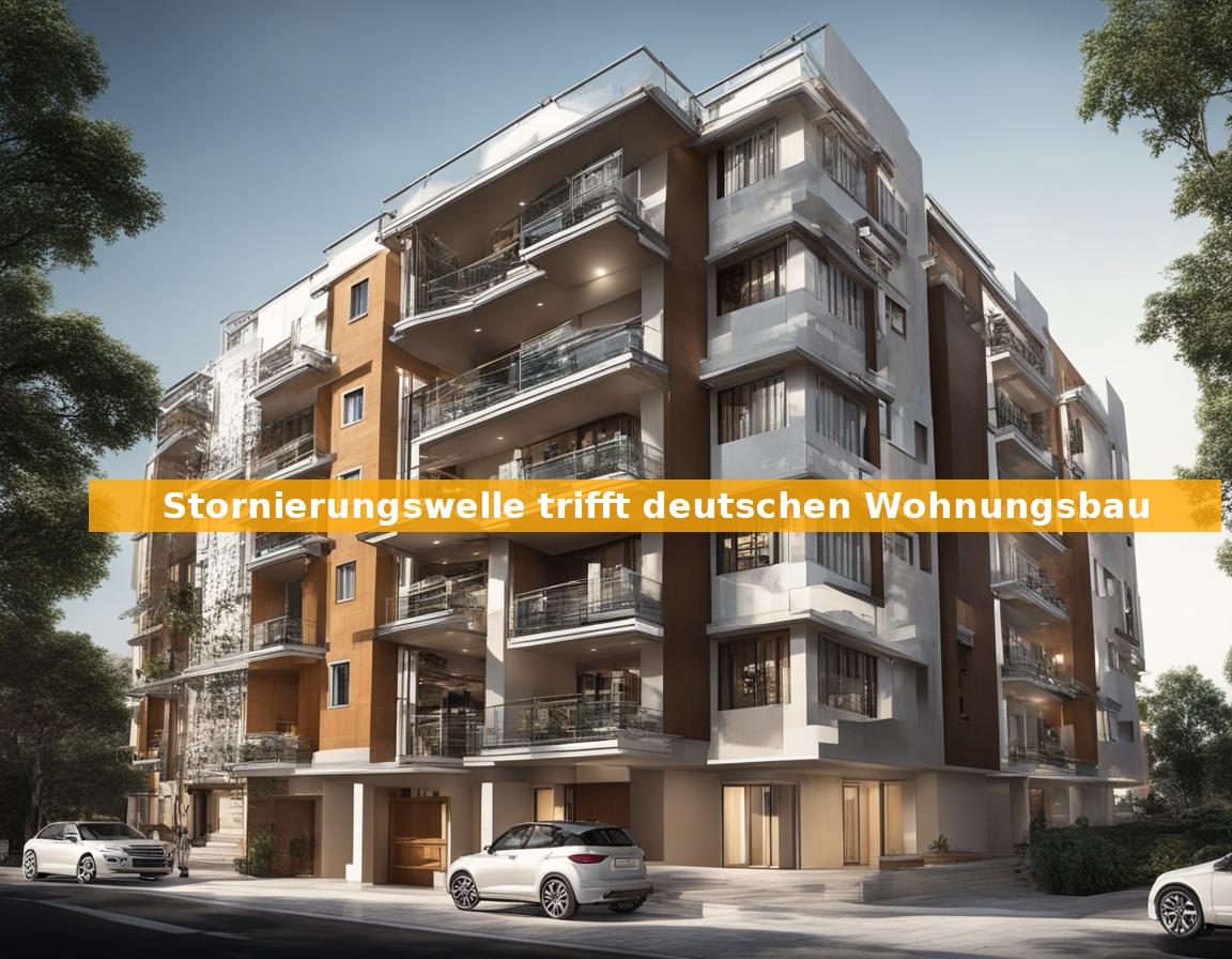 Stornierungswelle trifft deutschen Wohnungsbau
