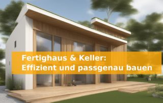 Fertighaus & Keller: Effizient und passgenau bauen