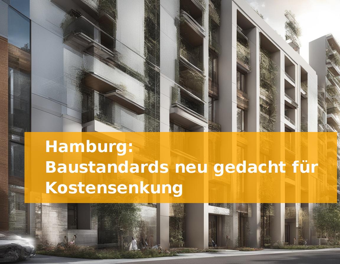 Hamburg: Baustandards neu gedacht für Kostensenkung