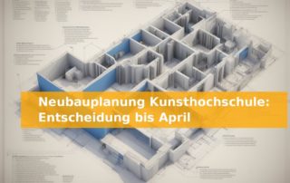 Neubauplanung Kunsthochschule: Entscheidung bis April