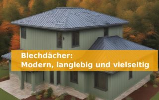 Blechdächer: Modern, langlebig und vielseitig