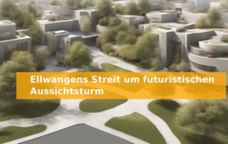 Ellwangens Streit um futuristischen Aussichtsturm