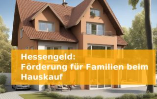Hessengeld: Förderung für Familien beim Hauskauf