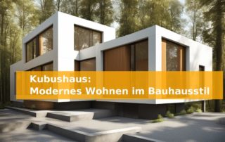 Kubushaus: Modernes Wohnen im Bauhausstil