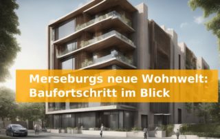 Merseburgs neue Wohnwelt: Baufortschritt im Blick