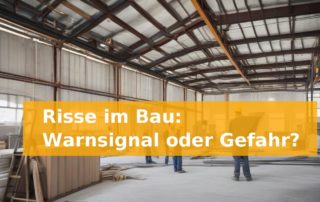 Risse im Bau: Warnsignal oder Gefahr?