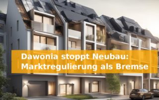 Dawonia stoppt Neubau: Marktregulierung als Bremse