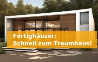 Fertighäuser: Schnell zum Traumhaus!