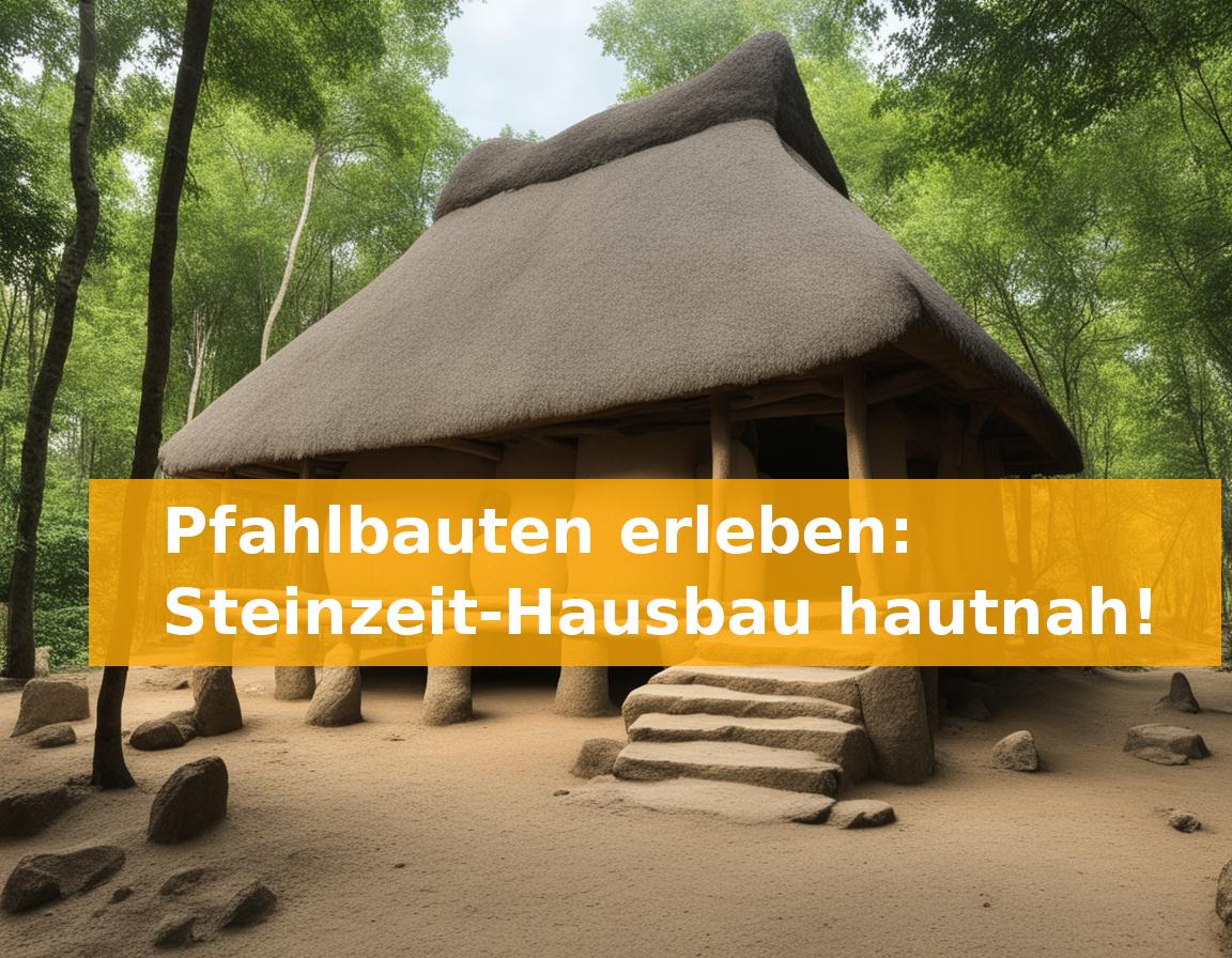 Pfahlbauten erleben: Steinzeit-Hausbau hautnah!