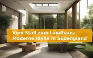 Vom Stall zum Landhaus: Moderne Idylle in Südengland