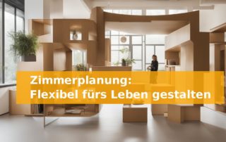 Zimmerplanung: Flexibel fürs Leben gestalten