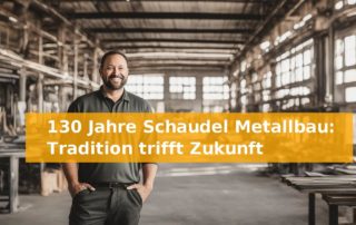 130 Jahre Schaudel Metallbau: Tradition trifft Zukunft