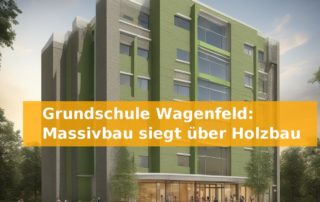 Grundschule Wagenfeld: Massivbau siegt über Holzbau