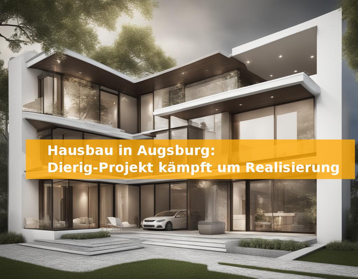 Hausbau in Augsburg: Dierig-Projekt kämpft um Realisierung