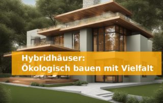 Hybridhäuser: Ökologisch bauen mit Vielfalt