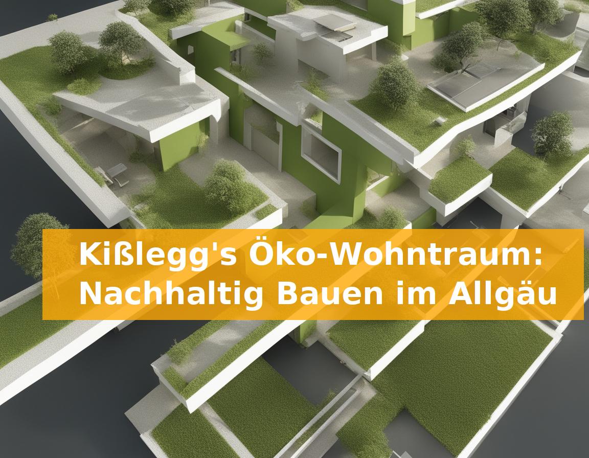 Kißlegg's Öko-Wohntraum: Nachhaltig Bauen im Allgäu