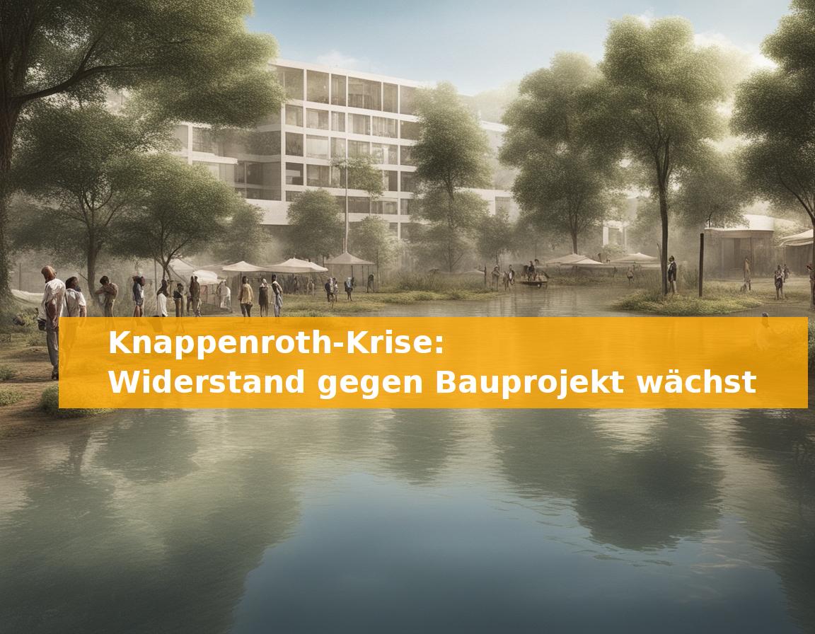 Knappenroth-Krise: Widerstand gegen Bauprojekt wächst