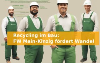 Recycling im Bau: FW Main-Kinzig fördert Wandel