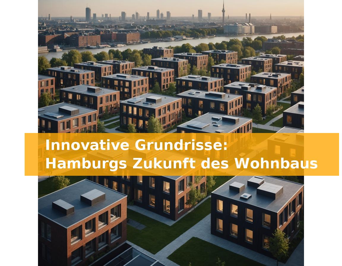 Innovative Grundrisse: Hamburgs Zukunft des Wohnbaus