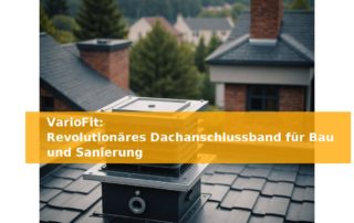 VarioFit: Revolutionäres Dachanschlussband für Bau und Sanierung