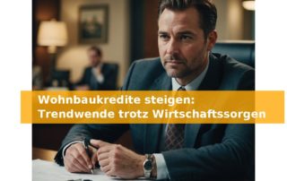 Wohnbaukredite steigen: Trendwende trotz Wirtschaftssorgen