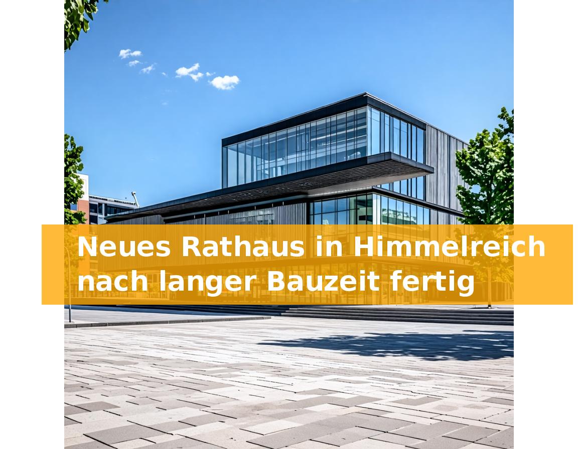 Neues Rathaus in Himmelreich nach langer Bauzeit fertig